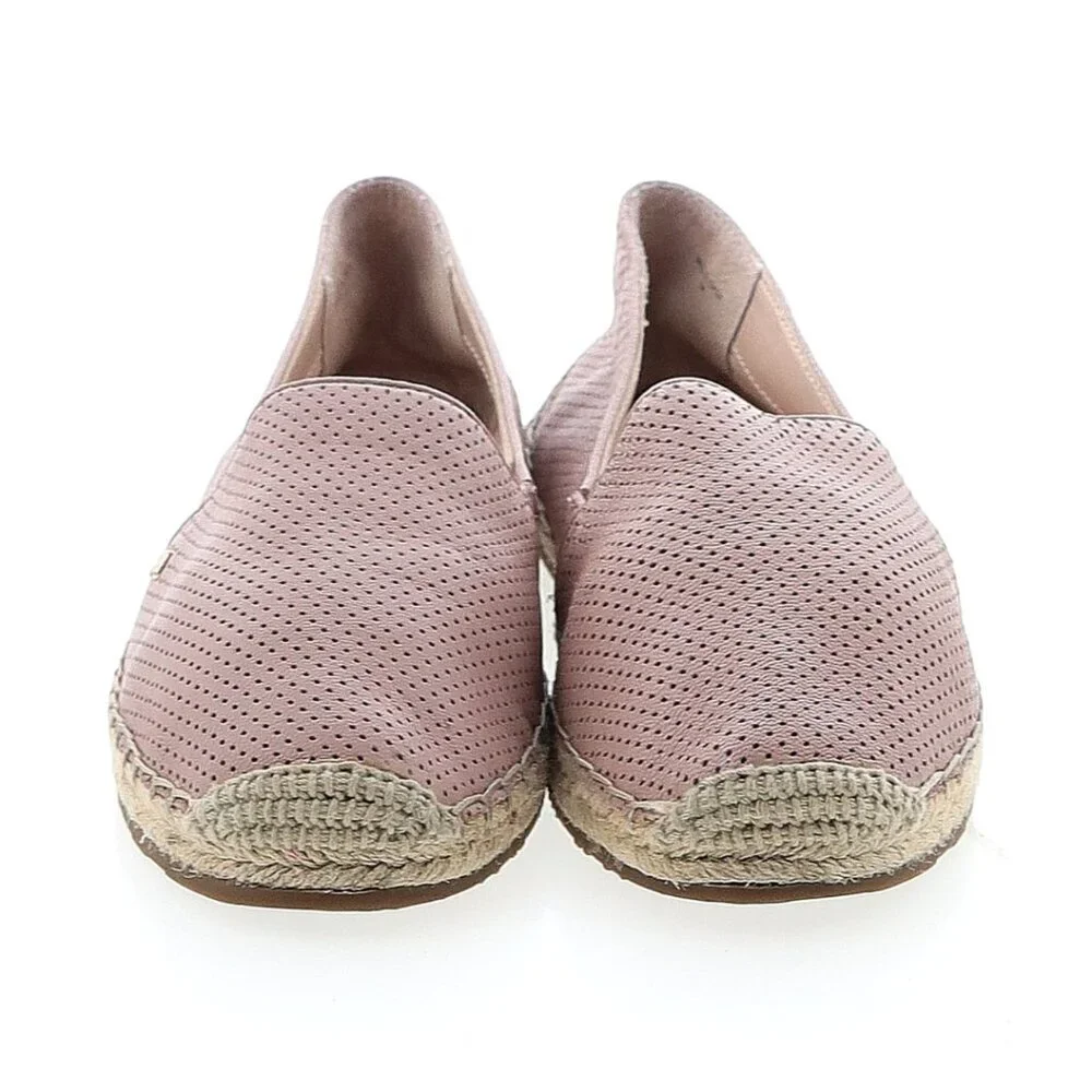 Kate Spade Perforated Leather Espadrilles – Pink, Size 7